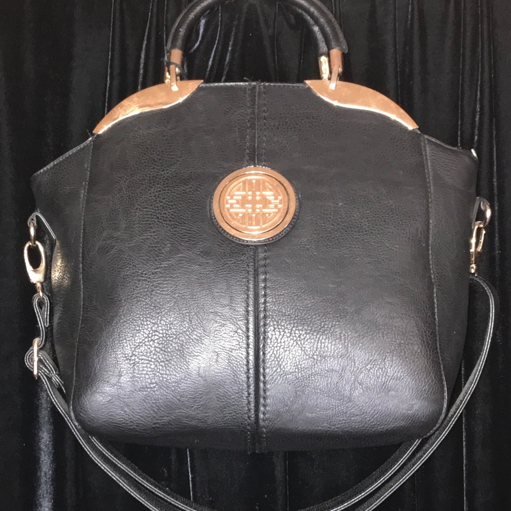 Black handbag